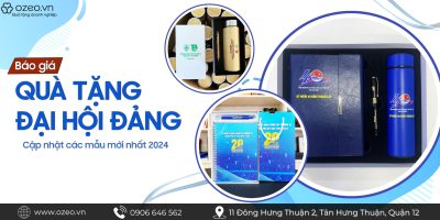 Cập Nhật Giá Quà Tặng Đại Hội Đảng Mới Nhất