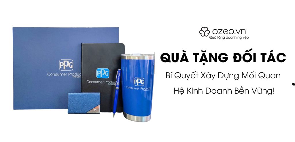 quà tặng đối tác in logo theo yêu cầu cho doanh nghiệp