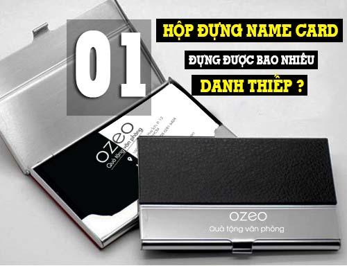 You are currently viewing 1 Hộp Đựng Name Card Đựng Được Bao Nhiêu Cái?