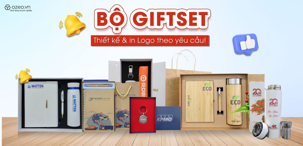 Tổng hợp những bộ Giftset độc đáo, sáng tạo, cao cấp làm quà tặng khách hàng VIP