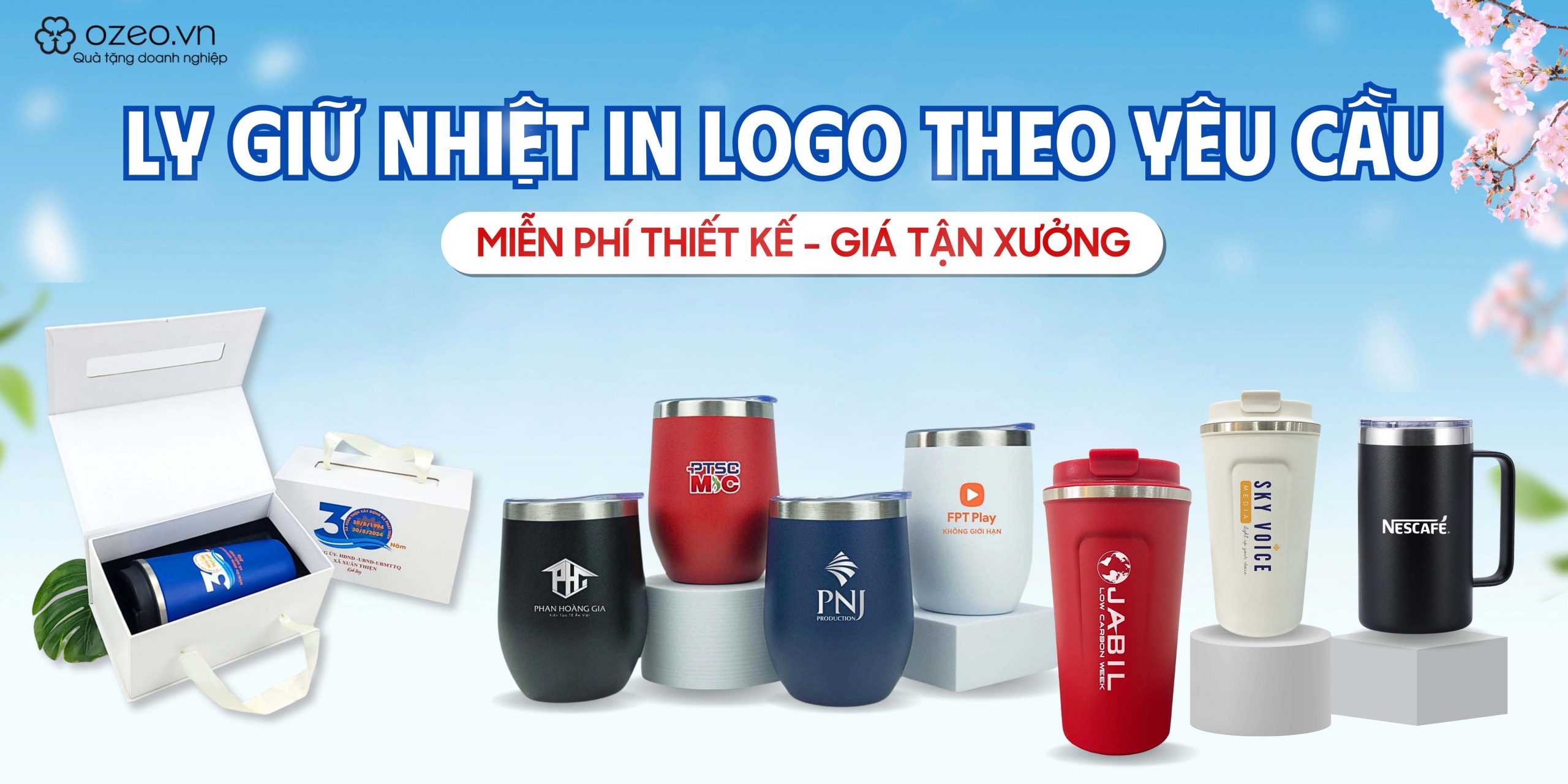 ly giữ nhiệt in logo làm quà tặng doanh nghiệp tphcm