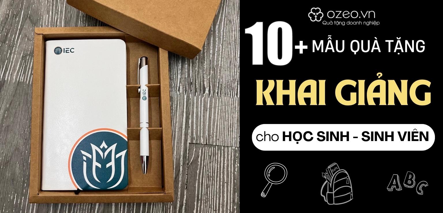 You are currently viewing Top 10+ Mẫu Quà Tặng Khai Giảng In Logo Cho Học Sinh, Sinh Viên