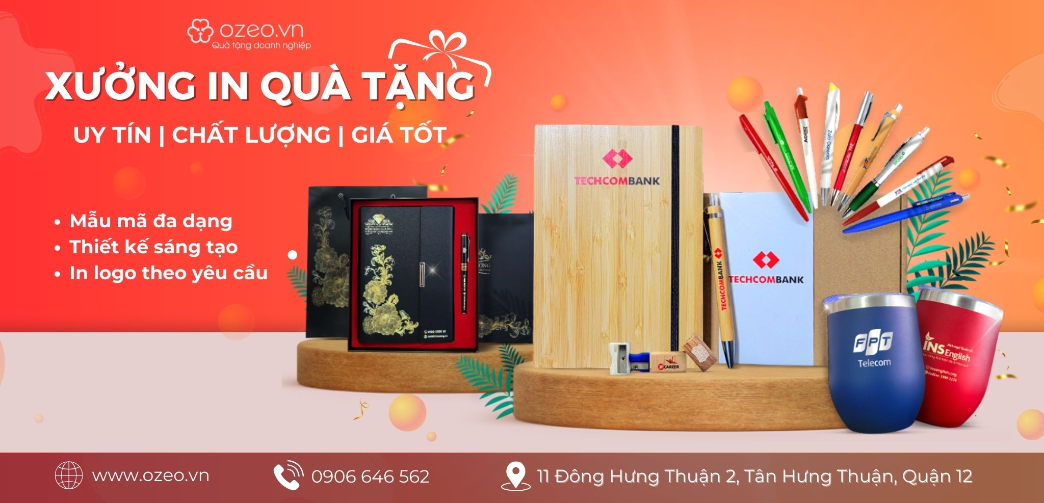 You are currently viewing Xưởng In Quà Tặng, In Logo Theo Yêu Cầu