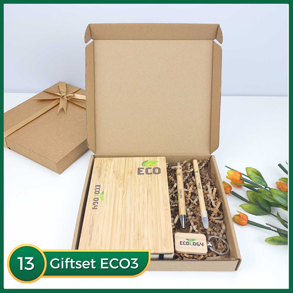 quà tặng eco3 friendly in logo quà tặng doanh nghiệp