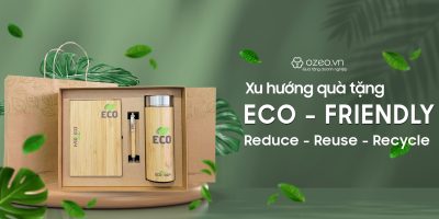 Top 10+ Quà Tặng Eco Friendly In Logo, Quà Tặng Xanh, Môi Trường Sạch