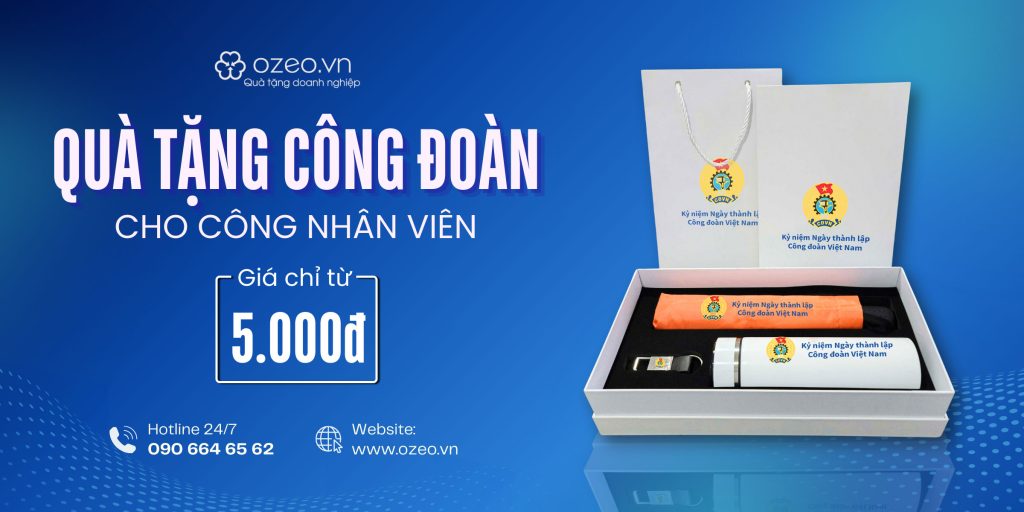 quà tặng công đoàn giá rẻ cho công nhân viên