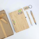 Bộ quà tặng tre ECO3, sự kết hợp hài hòa giữa thẩm mỹ và bảo vệ môi trường.