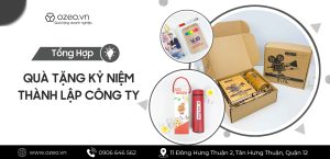 Read more about the article Tổng Hợp Quà Tặng Kỷ Niệm Thành Lập Công Ty Ấn Tượng Nhất