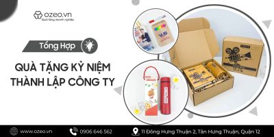 Tổng Hợp Quà Tặng Kỷ Niệm Thành Lập Công Ty Ấn Tượng Nhất