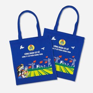 Túi Vải Canvas In Logo Theo Yêu Cầu 33×36 cm