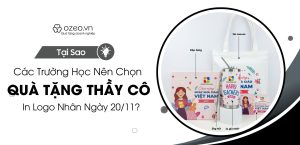 Read more about the article Tại Sao Trường Học Nên Tặng Quà Tặng Thầy Cô In Logo Nhân Ngày 20/11