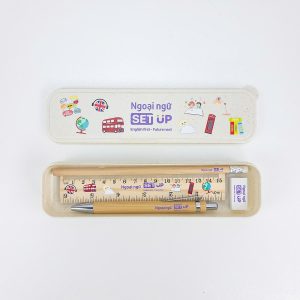 Quà Tặng Giáo Dục PS027 – Hộp Bút In Logo Dành Cho Trường & Trung Tâm