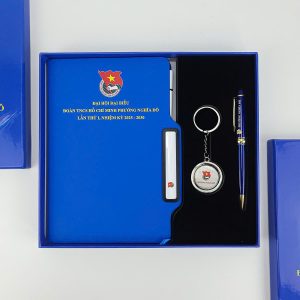 Set Quà Tặng Đại Hội Đoàn TNCS In Logo GS08