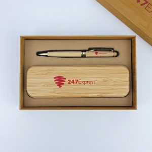 Set Quà Tặng Tre In Logo Dành Cho Đơn Vị Vận Chuyển