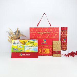 Bộ Quà Tặng Doanh Nghiệp Cuối Năm In Logo Dành Tặng Nhân Viên
