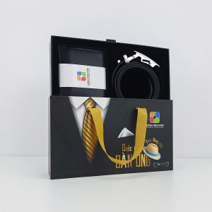 Quà Tặng Cho Nam Giới 19/11 – Set Bóp Da & Dây Nịt Da Bò Cao Cấp