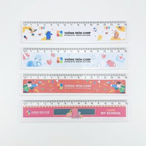 Thước Kẻ 15cm In Logo Quà Tặng Trường Học