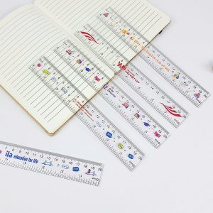 Thước Kẻ Mica 20cm In Logo Quà Tặng Học Sinh TK20MC