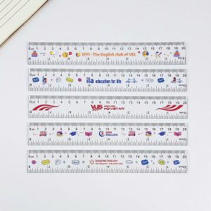 Thước Kẻ Mica 20cm In Logo Quà Tặng Học Sinh TK20MC