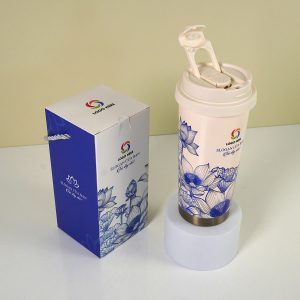 Set Ly Giữ Nhiệt Hoa Sen – Quà Tặng Sự Kiện Doanh Nghiệp